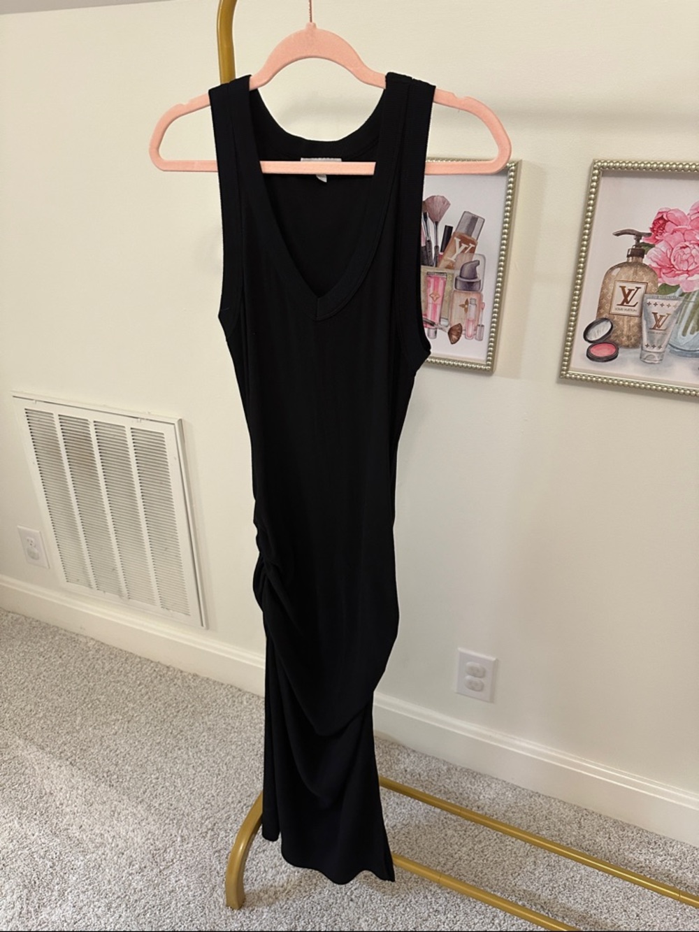 Michael Stars Black Sleeveless Maxi Dress